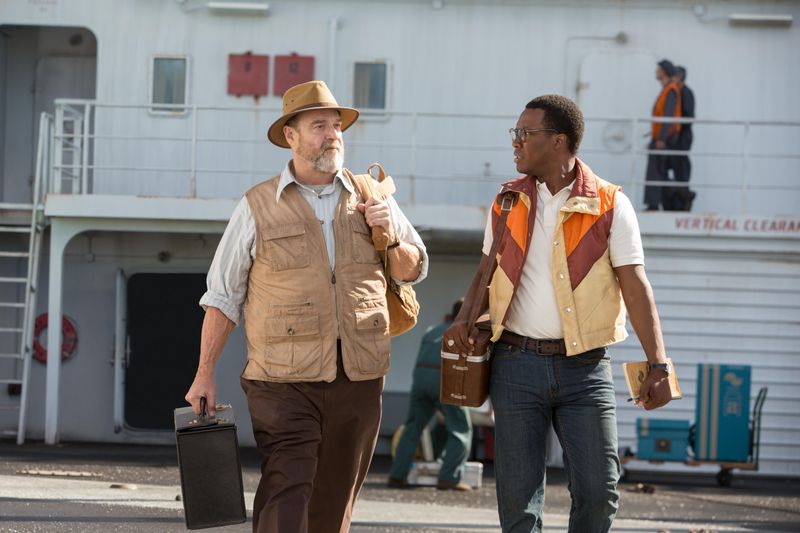 Auf Bill Randa (John Goodman, links) und Houston Brooks (Corey Hawkins) wartet ein Abenteuer der besonderen Art.