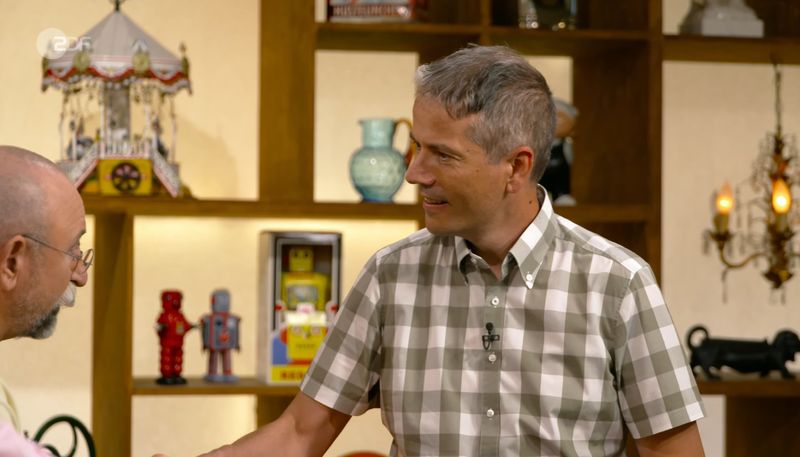 Verkäufer Matthias hatte etwas ganz Besonderes dabei.