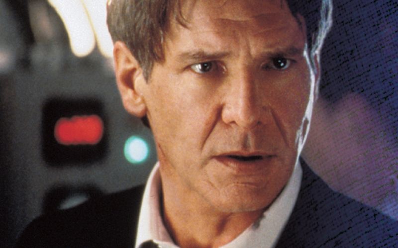 Präsident Marshall (Harrison Ford) führt einen Ein-Mann-Krieg gegen die Terroristen an Bord der "Air Force One".