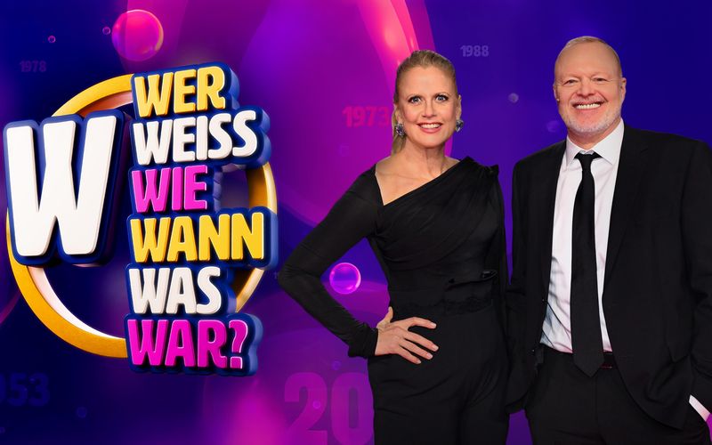 Barbara Schöneberger und Stefan Raab moderieren gemeinsam das neue RTL-Format "Wer weiß wie wann was war?".
