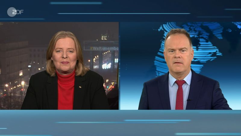 Christian Sievers und Bärbel Bas sprachen im ZDF-"heute journal" über die Reformpläne zur Modernisierung des Sozialstaats.