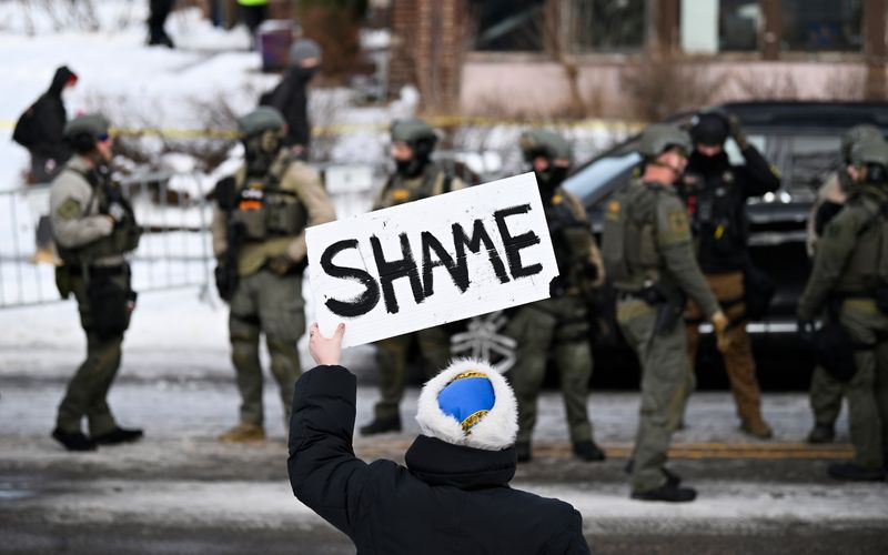 In Minneapolis ist der Widerstand gegen die ICE-Behörde ungebrochen groß.