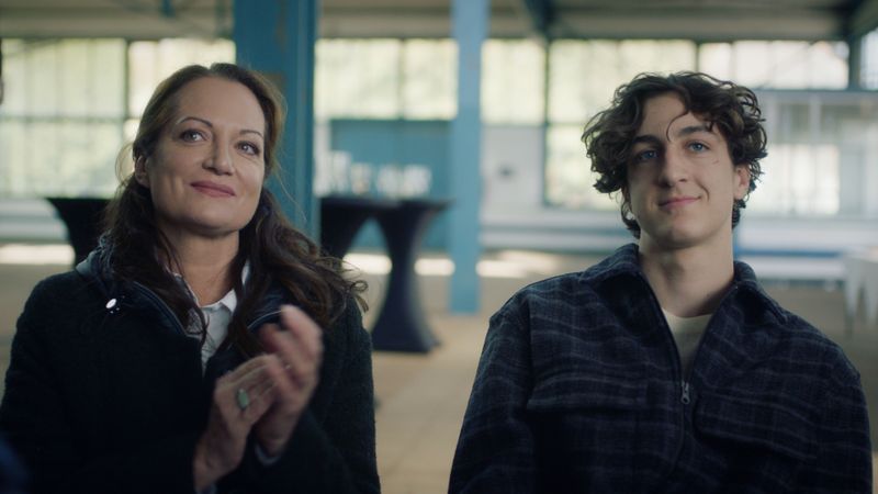 Seit 20 Jahren ein klasse Team, vor wie hinter der Kamera: Natalia Wörner und (Film-) Sohn Jacob Lee Seeliger.