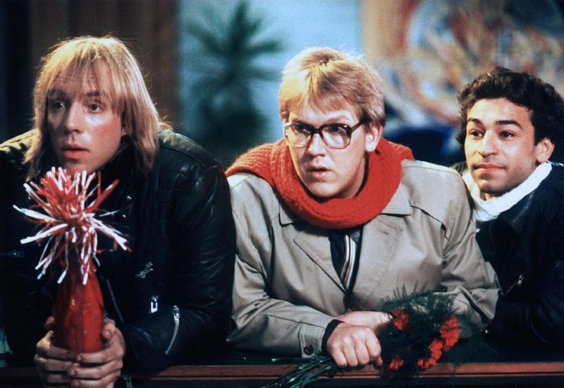 In Dominik Grafs Jugendfilm "Treffer" (1984) spielte Dietmar Bär (Bild Mitte, mit Maximilian Wigger, links, und Tayfun Bademsoy) seine erste große Rolle.