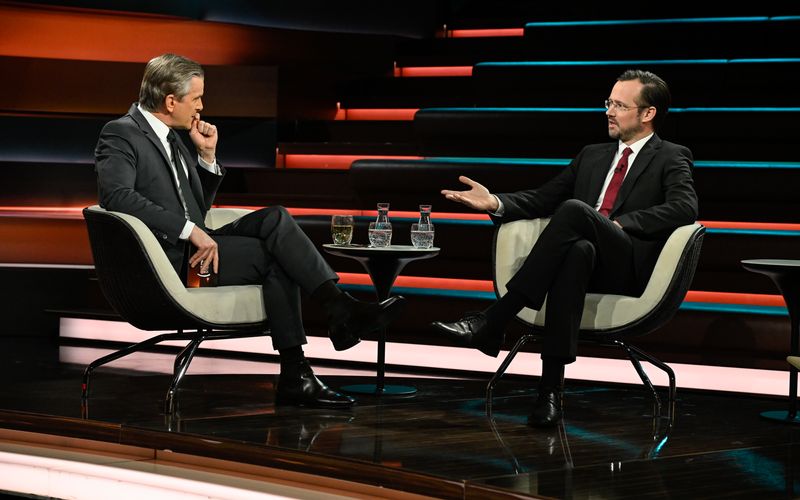 Markus Lanz (links) nahm SPD-Mann Dirk Wiese in die Mangel.