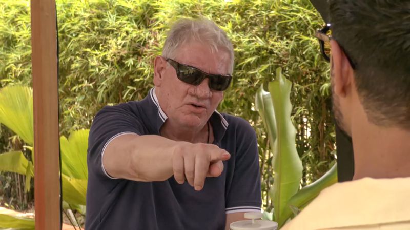 Er ist der älteste im Promi-Cast: Gefallen lässt sich Claude-Oliver Rudolph allerdings trotzdem nichts.