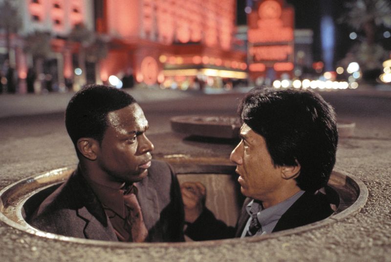Obenauf in "Rush Hour 2": Jackie Chan (rechts) und Chris Tucker.