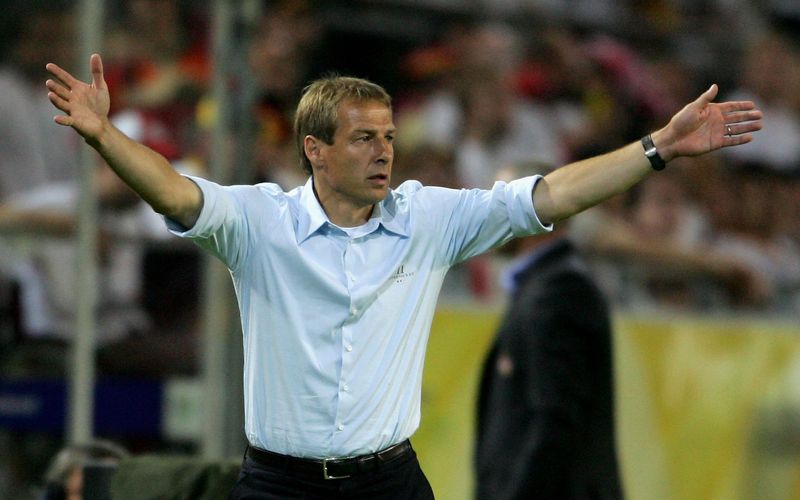 Jürgen Klinsmann coachte die deutsche Mannschaft zu Platz 3 bei der Heim-WM 2006.