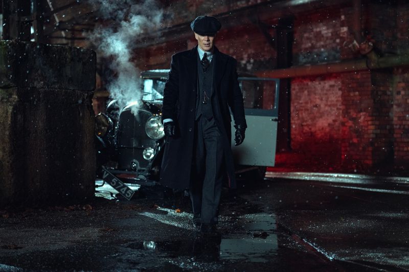 Oscarpreisträger Cillian Murphy kehrt als Thomas Shelby in der Filmfortsetzung der britischen Erfolgsserie "Peaky Blinders" zurück.