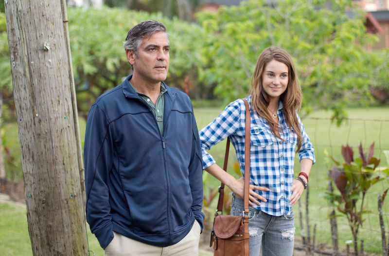 Die rebellische Alex (Shailene Woodley) verrät ihrem Vater (George Clooney) ein Geheimnis, das ihn aus der Bahn wirft.