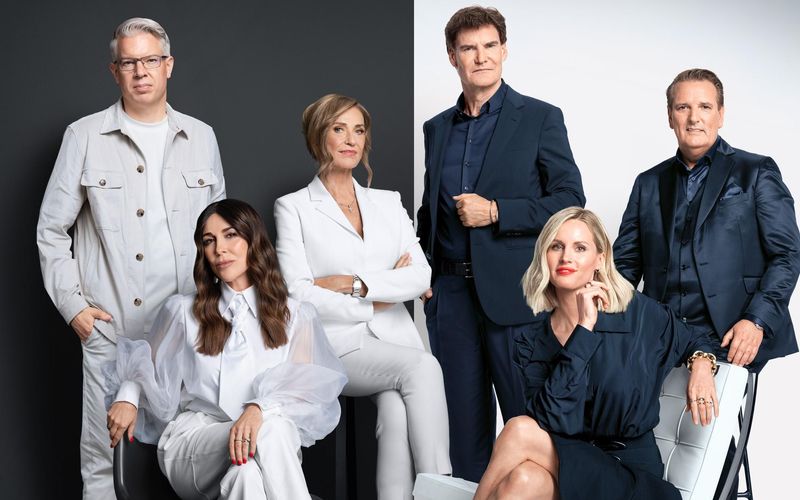 Ab Montag, 23. Februar, kämpfen die Investoren der VOX-Gründershow "Die Höhle der Löwen" wieder um die vielversprechendsten Start-ups. Von links: Frank Thelen, Judith Williams, Dagmar Wöhrl, Carsten Maschmeyer, Janna Ensthaler und Ralf Dümmel
