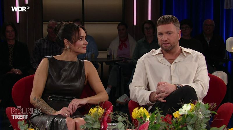 Konstantin und Jessica Streifling waren am Freitag zu Gast im WDR-Talk "Kölner Treff".