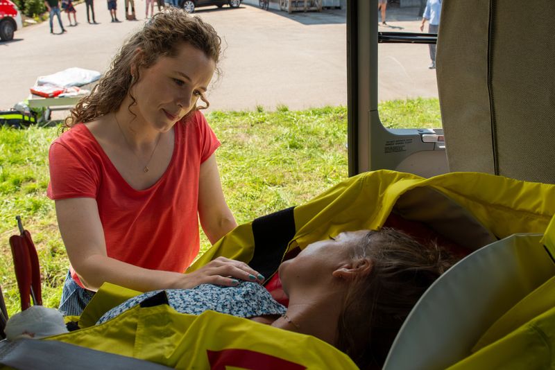Klara Deutschmann (36) arbeitet in der neuen ZDF-Reihe als Rettungssanitäterin Elli.