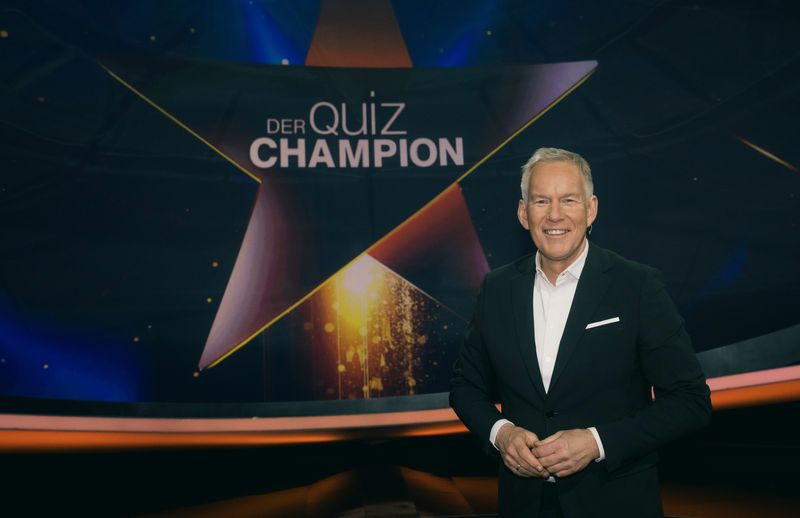 Johannes B. Kerner führt durch den "Quiz-Champion": Die Show wird in Berlin aufgezeichnet.