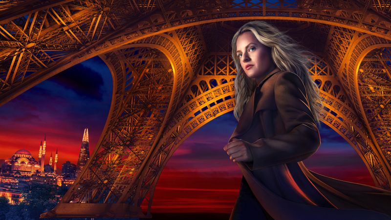 Toughe Agentin auf Europareise respektive Flucht: Imogen Salter (Elisabeth Moss) hat Mittel und Mindset, um sich auch durch widrige Umstände und massig Gegenspieler nicht aufhalten zu lassen.