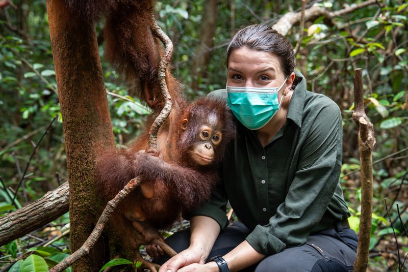 Für Hannah Emde und das Terra X-Team geht es in der letzten Folge von "Terra X: Faszination Erde - mit Hannah Emde" nach Borneo.