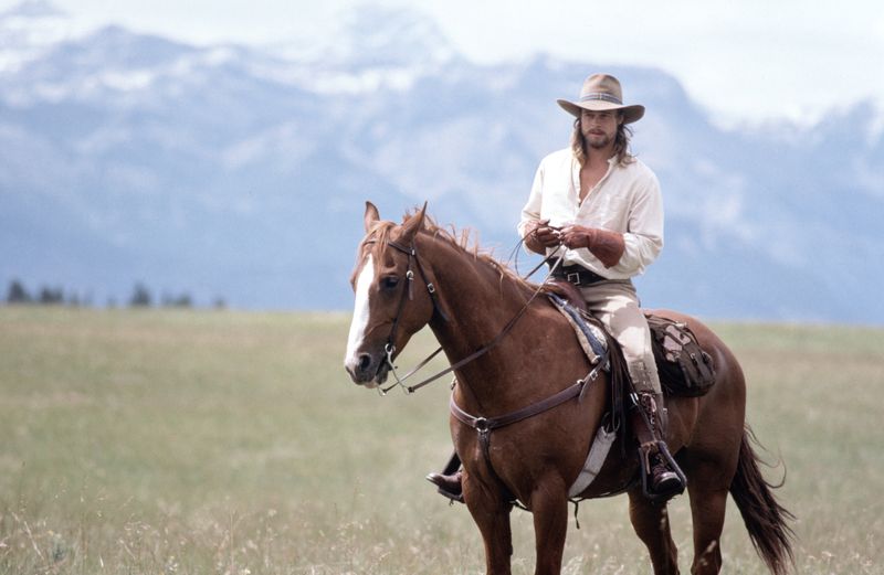 Tristan (Brad Pitt) ist unter den drei Ludlow-Brüdern der Naturbursche.