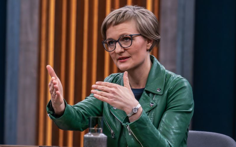 Grünen-Chefin Franziska Brantner streitet ab, dass ihre Partei in Baden-Württemberg eine Schmutzkampagne gegen CDU-Spitzenkandidat Manuel Hagel gefahren hat.