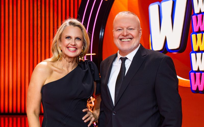 Stefan Raab und Barbara Schöneberger präsentieren bei RTL ihre erste gemeinsame Show. Früher waren sie nicht gut aufeinander zu sprechen.