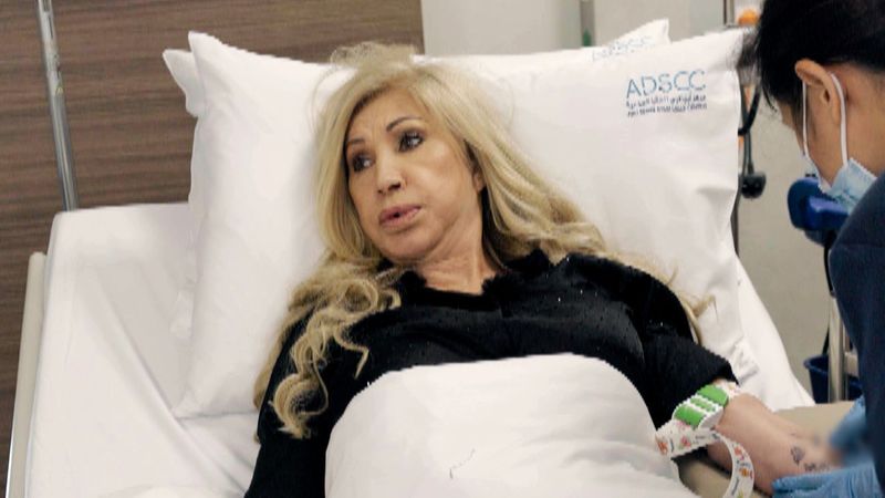 Nach der Blutabnahme geht es Carmen Geiss gar nicht gut.