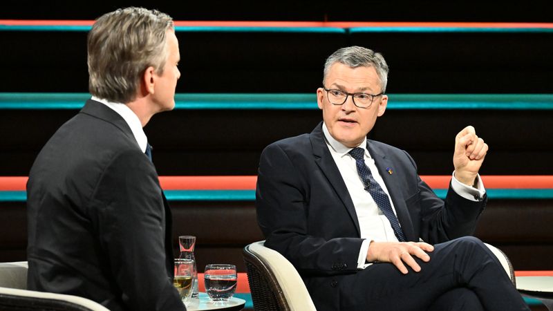 CDU-Politiker Roderich Kiesewetter stritt am Dienstagabend mit Markus Lanz über den Krieg im Nahen Osten.