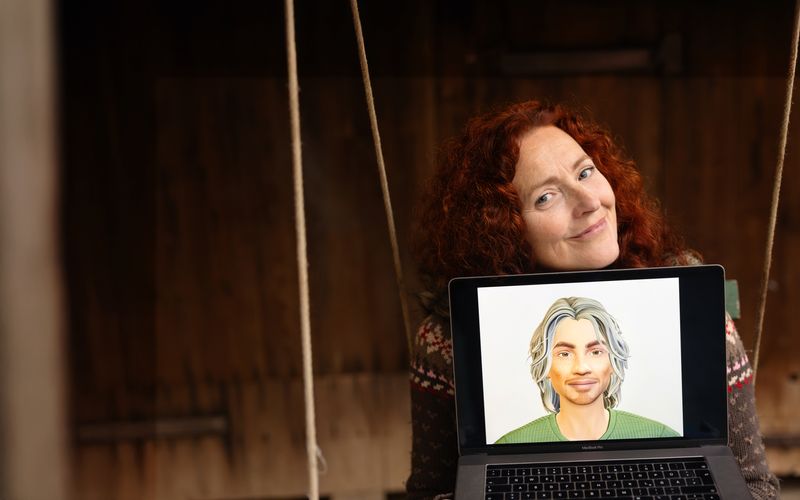 Für Renate ist ihr Avatar "Dan" ein echter Alltagsbegleiter geworden.