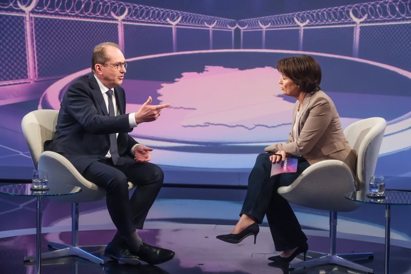Alexander Dobrindt war am Mittwochabend bei Sandra Maischberger zu Gast.
