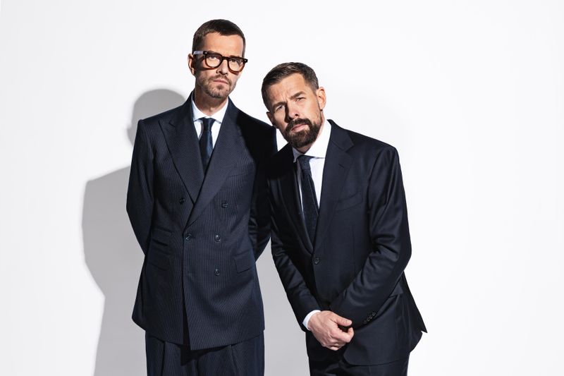 Joko Winterscheidt (links) und Klaas Heufer-Umlauf scheuen auch den hohen logistischen Aufwand nicht, um direkt mit den Fans in Kontakt zu treten.