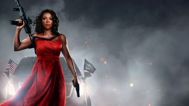 Viola Davis spielt in dem Actionfilm "G20" eine US-Präsidentin, die im Angesicht des Terrorismus selbst recht entschlossen auftritt.