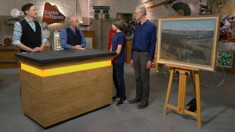 Wenn ein junger Verkäufer mit einem über 100 Jahre alten Bild zu "Bares für Rares" kommt, konnte das eine spannende Pointe bedeuten. So wie in der Donnerstagsausgabe der beliebten Trödelsendung.