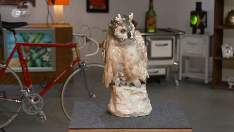 Die Eulen-Figur begeisterte sowohl Moderator Horst Lichter, als auch die Expertin.