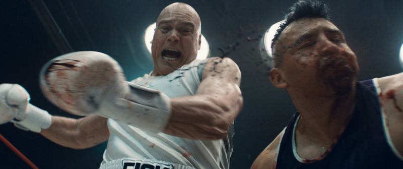 
New Yorks Bürgermeister Wilson Fisk (Vincent D'Onofrio) lässt es sich nicht nehmen, selbst in den Boxring zu steigen - auch wenn er im Showkampf schnell außer Kontrolle gerät.