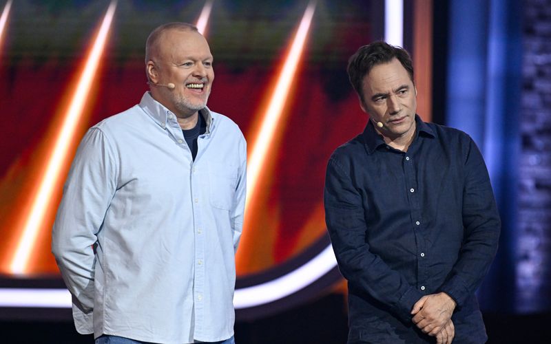 In der Show "Stefan & Bully gegen irgendson Schnulli" (alle bisherigen Folgen sind abrufbar bei RTL+) sind Stefan Raab (links) und Michael "Bully" Herbig regelmäßig gemeinsam zu sehen.