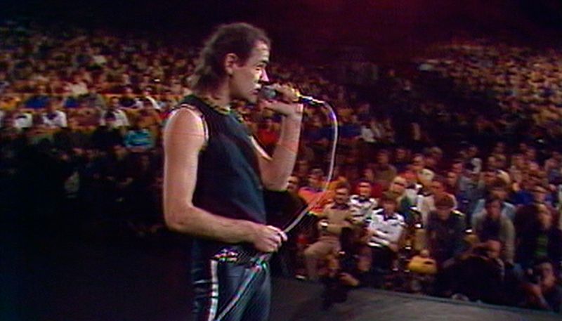 Udo Lindenberg trat am 25. Oktober 1983 im Palast der Republik im Rahmen des FDJ-Konzerts "Rock für den Frieden" mit seinem Panikorchester auf - ein Vorbote der deutschen Einheit.