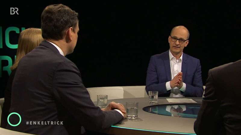 BR-Chefredakteur Christian Nitsche moderierte die "Münchner Runde" am Mittwochabend.