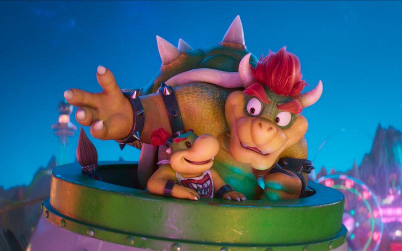 Bösewicht Bowser und Sohnemann Bowser Jr. verfolgen keine gute Absichten.