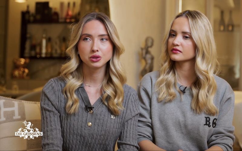 Müssen sich eine Standpauke von ihrer Mutter anhören: Shania und Davina Geiss.