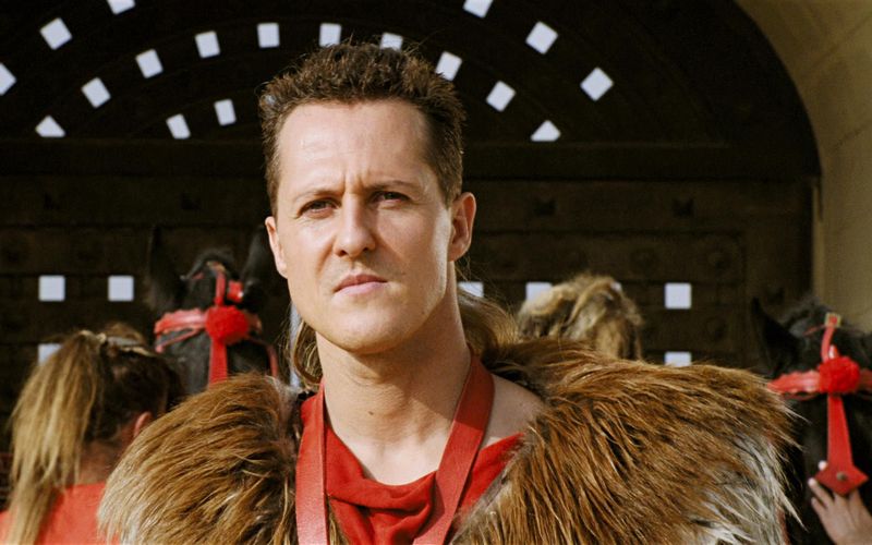 Michael Schumacher spielt in "Asterix bei den Olympischen Spielen" den Rennfahrer Schumix.