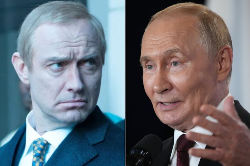 In den letzten Jahren gab es viele Filmbiografien, bei denen Original und Kopie kaum zu unterscheiden waren. Zu den verblüffenden Genre-Beiträgen gehört auch diese Produktion: In "Der Magier im Kreml" (Kinostart: 9. April) spielt Jude Law (links) den russischen Präsidenten Wladimir Putin. In der Galerie zeigen wir weitere verblüffende Kino-Doppelgänger.