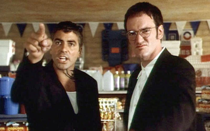 Seth (George Clooney, links) und Richard (Quentin Tarantino) sind fiese Gesellen. 