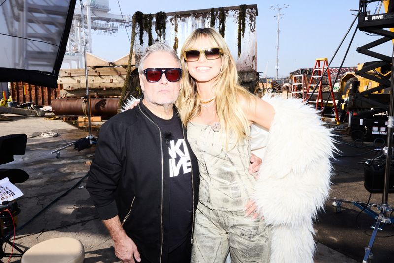 Rankin und Heidi Klum freuen sich auf ihre "High-Fashion-Fische".