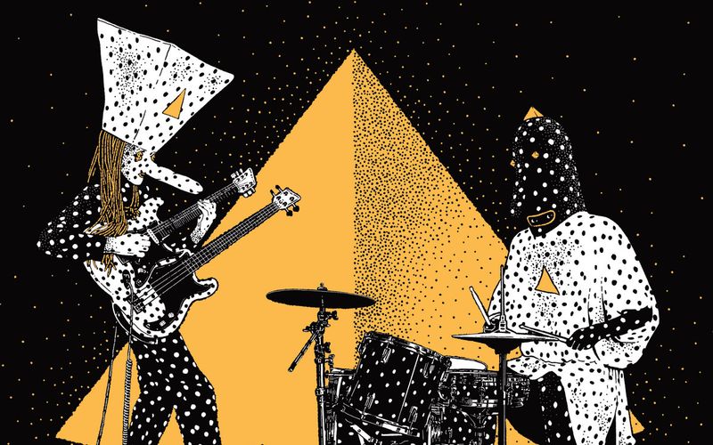 Angine de Poitrine veröffentlichten kürzlich ihr zweites Album "Vol. II" (Bild: Ausschnitt Cover).