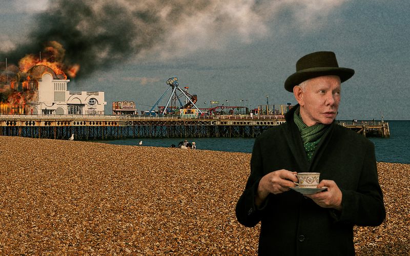 Das Artwork zu Joe Jacksons Album "Hope And Fury" ist ebenso interessant wie die Musik.