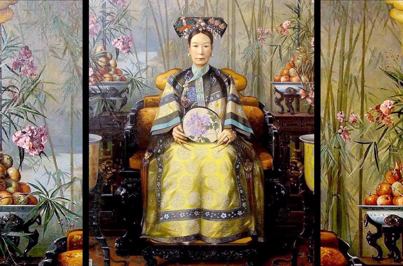 Die Herrscherin Cixi (1835 - 1908) war eine der einflussreichsten Persönlichkeiten der späten Qing-Dynastie. Sie hatte sich von einer niederrangigen Konkubine zur Regentin hochgearbeitet.