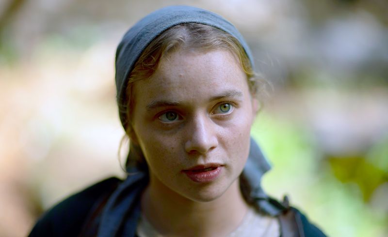 Luna Wedler spielt in "Jakobs Ross" die Magd Elsie, die zwangsverheiratet und verbannt wird.
