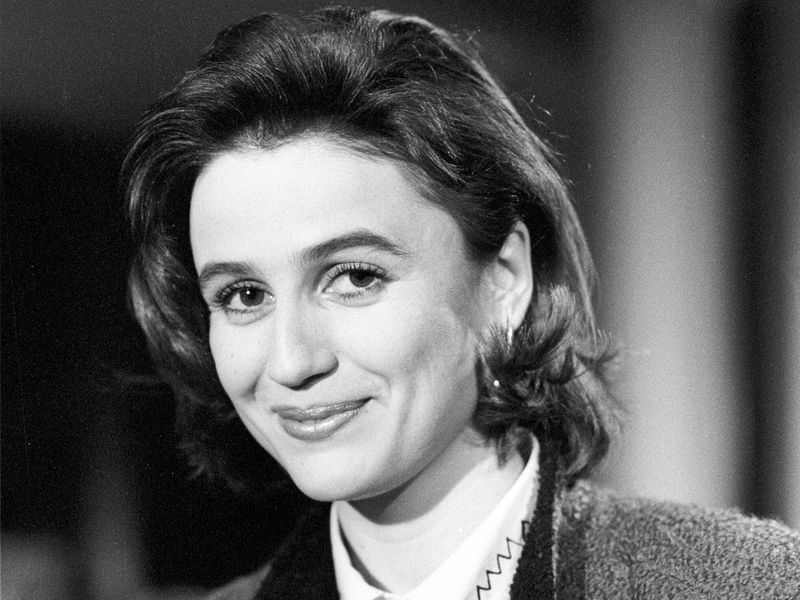 Sandra Maischberger führte Anfang der 90er rund ein Jahr als Co-Moderatorin durch die politische Talkshow "Talk im Turm". 