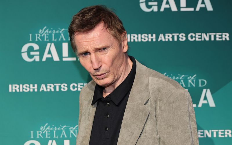 Vielleicht doch lieber Gabelstaplerfahrer werden? Filmstar Liam Neeson plagen Selbstzweifel.