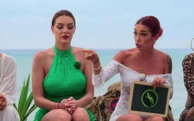 Ariel (rechts, mit Nathalie Gaus-Citiolo) geriet auch im Finale von "Reality Queens" einmal mehr mit Hati Suarez aneinander.