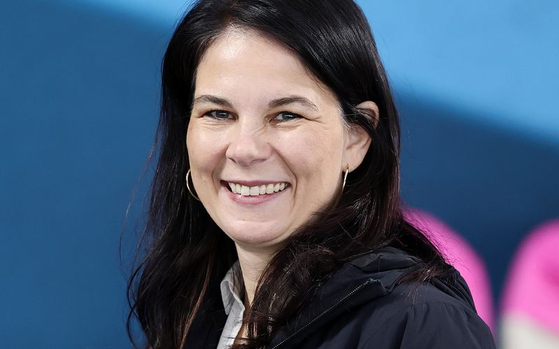 Annalena Baerbock war zu Gast bei US-Talker Jon Stewart.