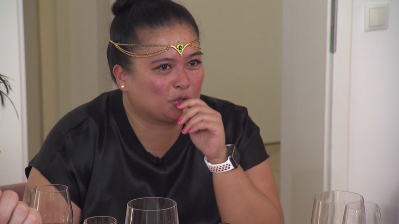 Ihr Menü und auch ihren Kopfschmuck widmet Pauline dem Motto "1001 Nacht".